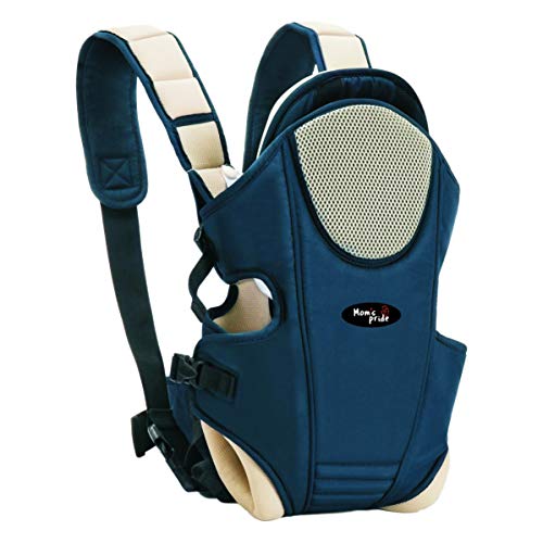 MOM'S PRIDE® 3 in 1 Baby Carrier Ergonomic Adjustable Sling Kangaroo Design Baby Carry Bag Backpack Sling Back Position | Front Position Carrier (NC - RFR) - 0 to 2 Years