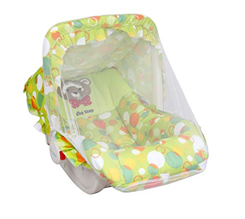 1st Step 5 in 1 Carrycot with Anti-Mosquito Mesh-Green (MGRBUB)